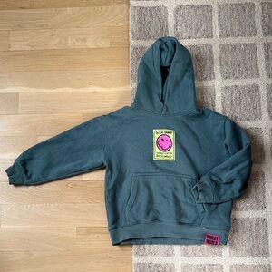 Zara x Smiley World Blue Hoodie